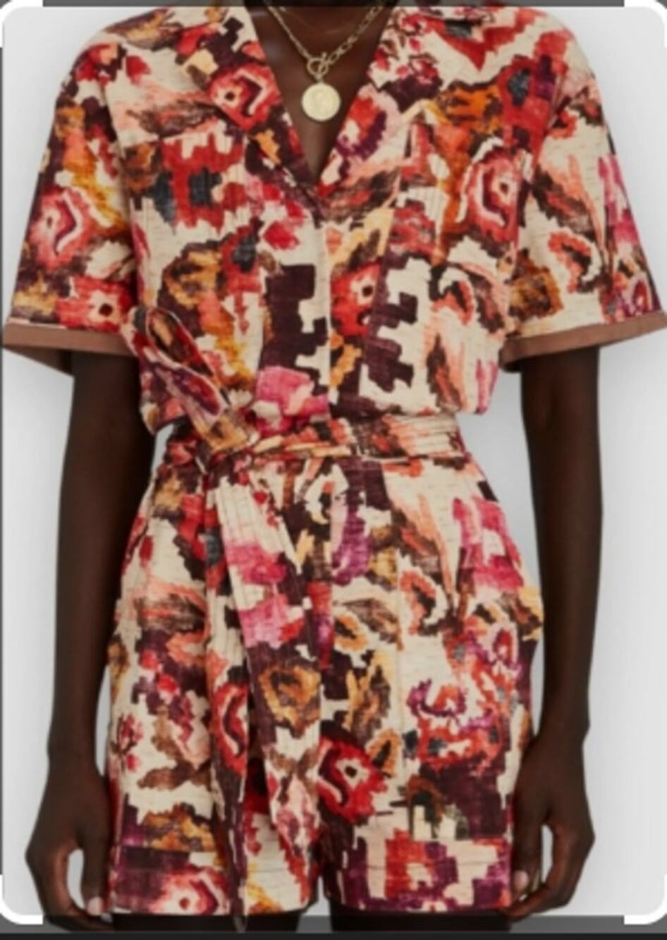 Chufy Shimu 'Memories of Romania' Romper sz XS/S (read for measurements)